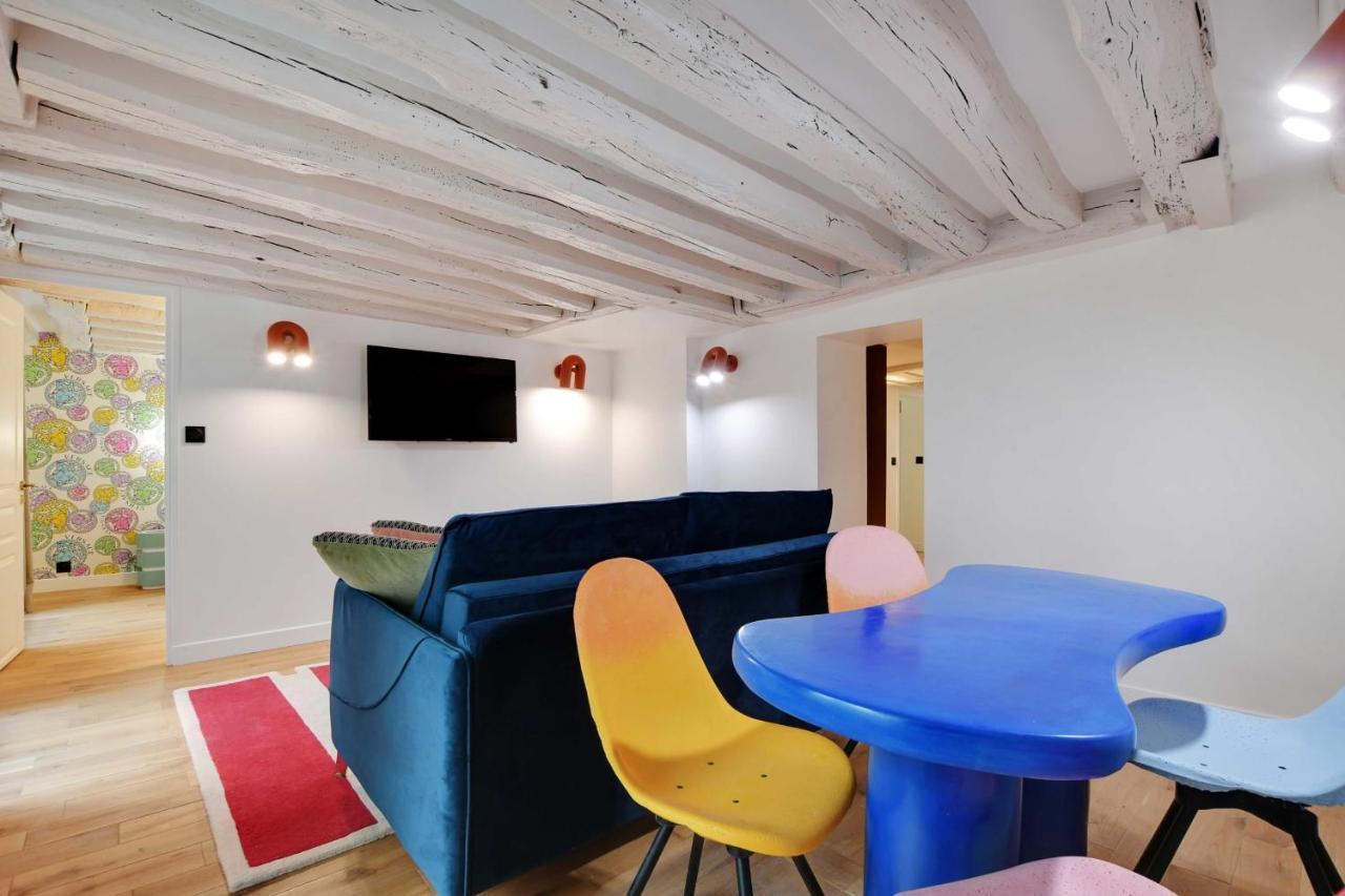 Joyful Apartment - 2Br-6P - Louvre-Rivoli Paris Ngoại thất bức ảnh