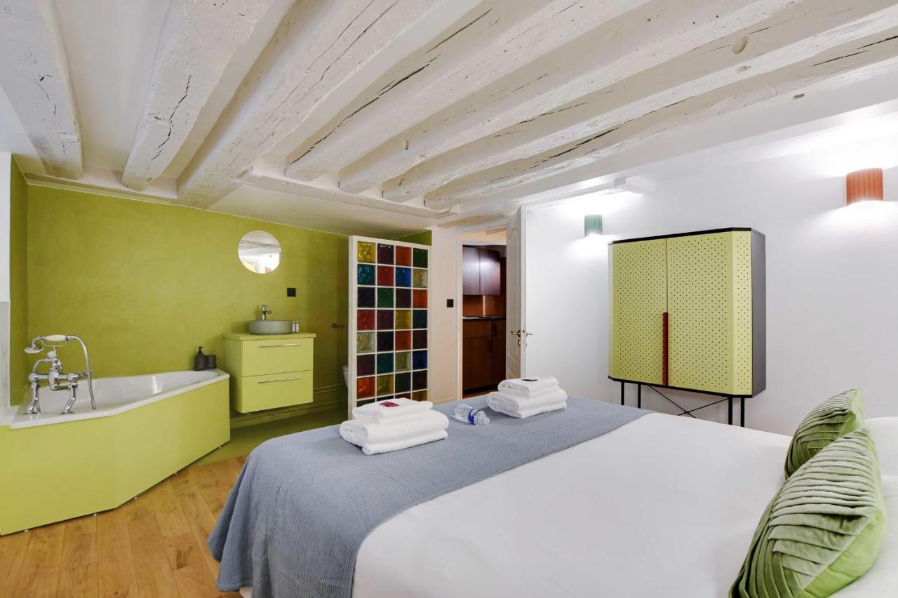 Joyful Apartment - 2Br-6P - Louvre-Rivoli Paris Ngoại thất bức ảnh