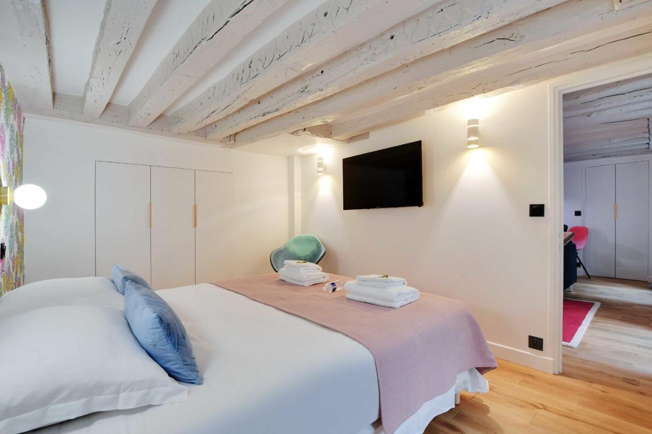 Joyful Apartment - 2Br-6P - Louvre-Rivoli Paris Ngoại thất bức ảnh