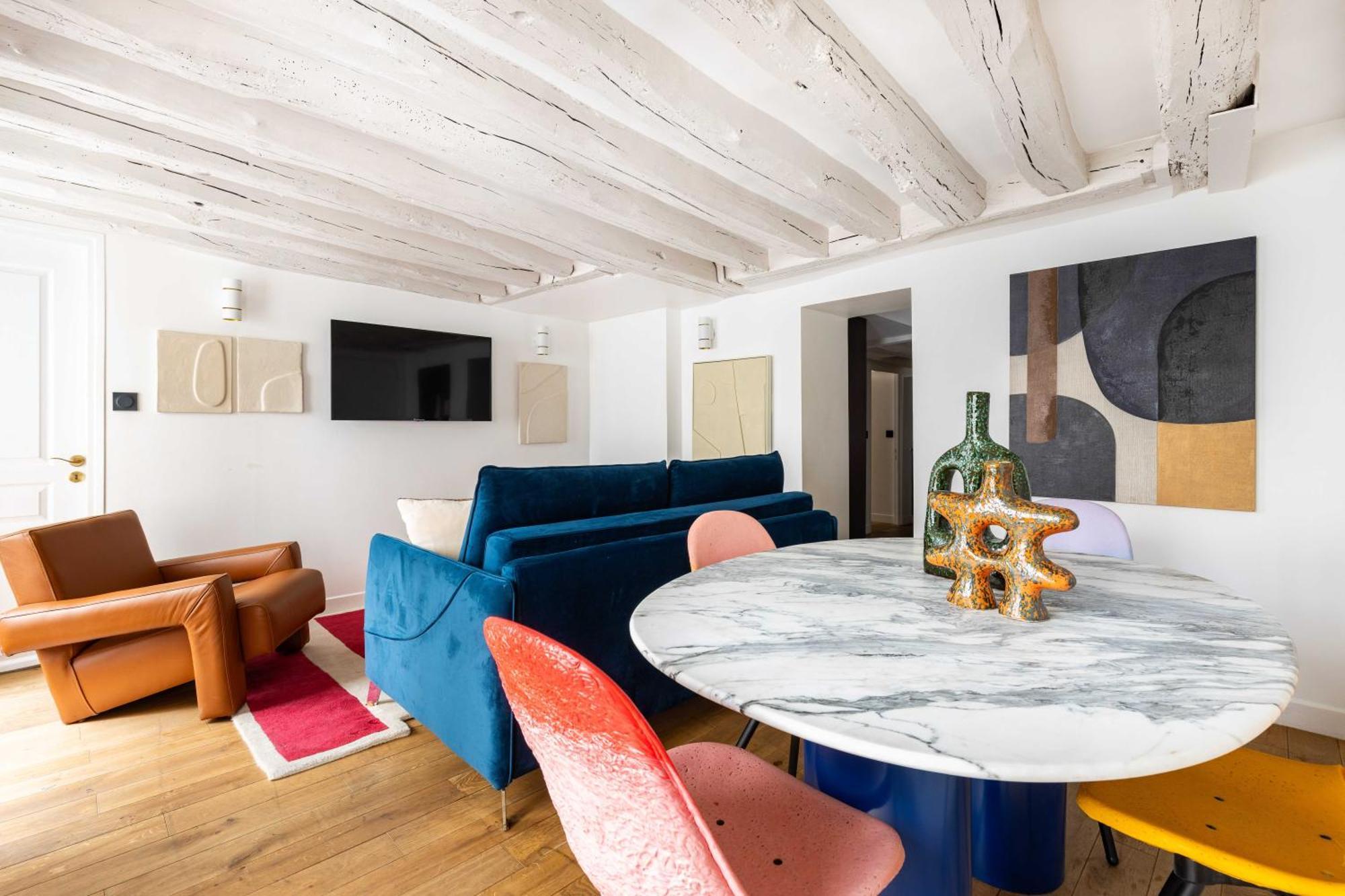 Joyful Apartment - 2Br-6P - Louvre-Rivoli Paris Ngoại thất bức ảnh
